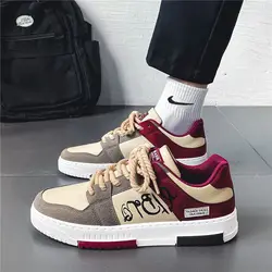 Wholesale Factory Cheap Price Custom Breathable Flat Fashion New Design Walking Style Shoes Skateboard Casual Sneakers For Men