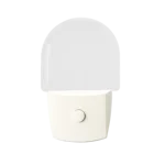 Led Night Light Lamps Bathroom Bedroom Hallway Plug-in Switch LED Night Light Friendship Lamps