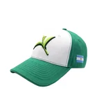 Men's Women's Cap Cotton Men's And Women's Baseball Cap Two-color Stitching Leaf Three-dimensional Embroidered Cap