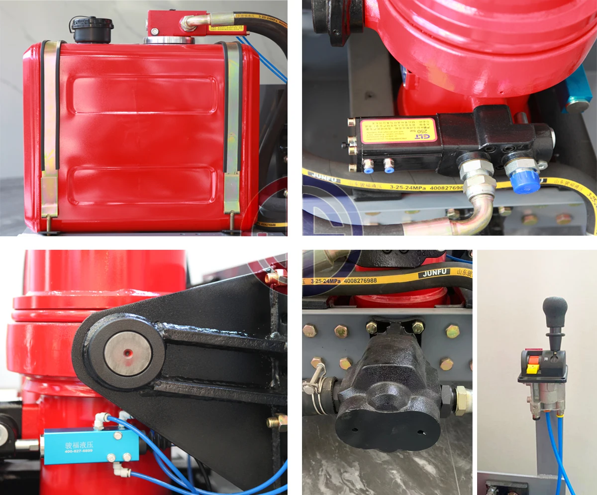 HYVA/PENTA Model Front-end Telescopic Hydraulic Tipping Lifting System for Dump Truck factory