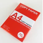 A4 Paper China Manufacturers 70GSM 75GSM 80GSM 100% A4 Paper Copier 500 Sheets/Ream