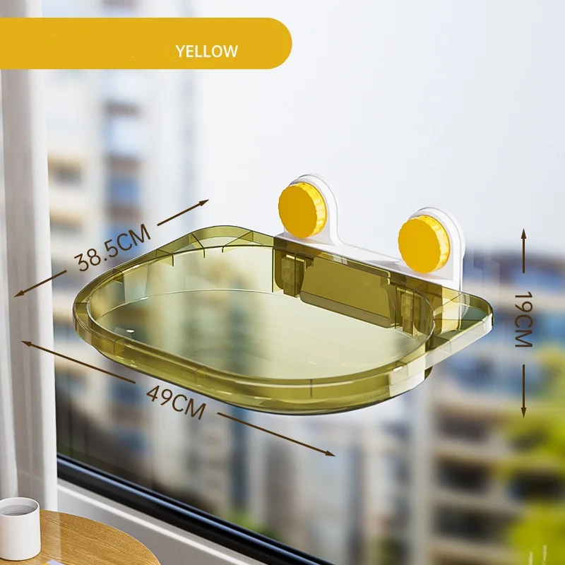 New High Quality Cat Bed Window Hammock Bed Safety Cat Shelves Space Saving Window Mounted Cat Seat Pet Supplies details