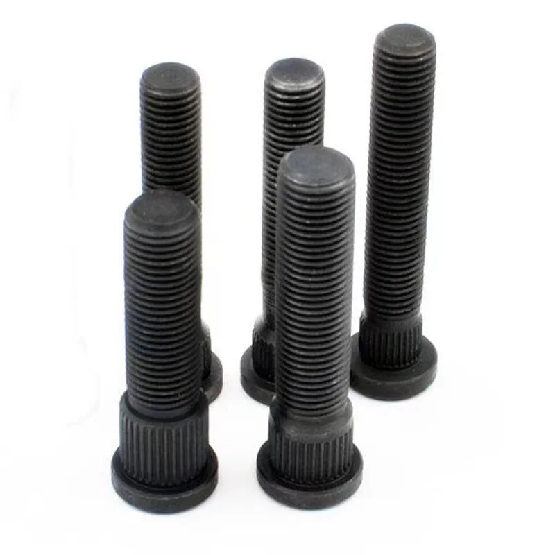 Forged Hub Stud Press-in Splines Wheel Knurl Bolt Used for Automotive factory