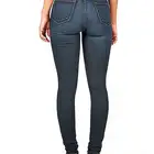 Jeans Shoes Jeans Stretch Women Wholesale Women's Jeans Thin Stretch Jeans Shoes Women's Patch Skinny Jeans