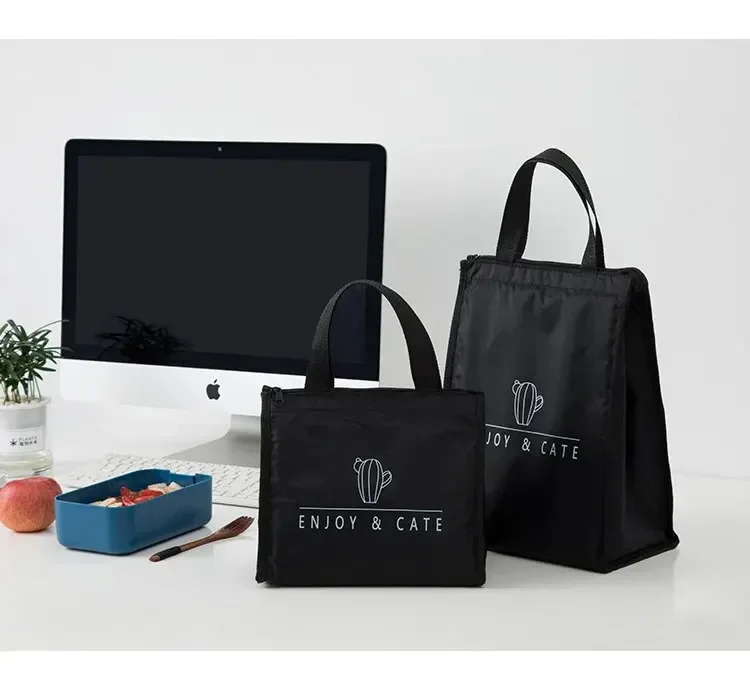 Wholesale Custom Printed Thermal Insulated Aluminum Cooler Bag Reusable Non-Woven Waterproof Food Delivery Bags Keeps Cold Iced supplier