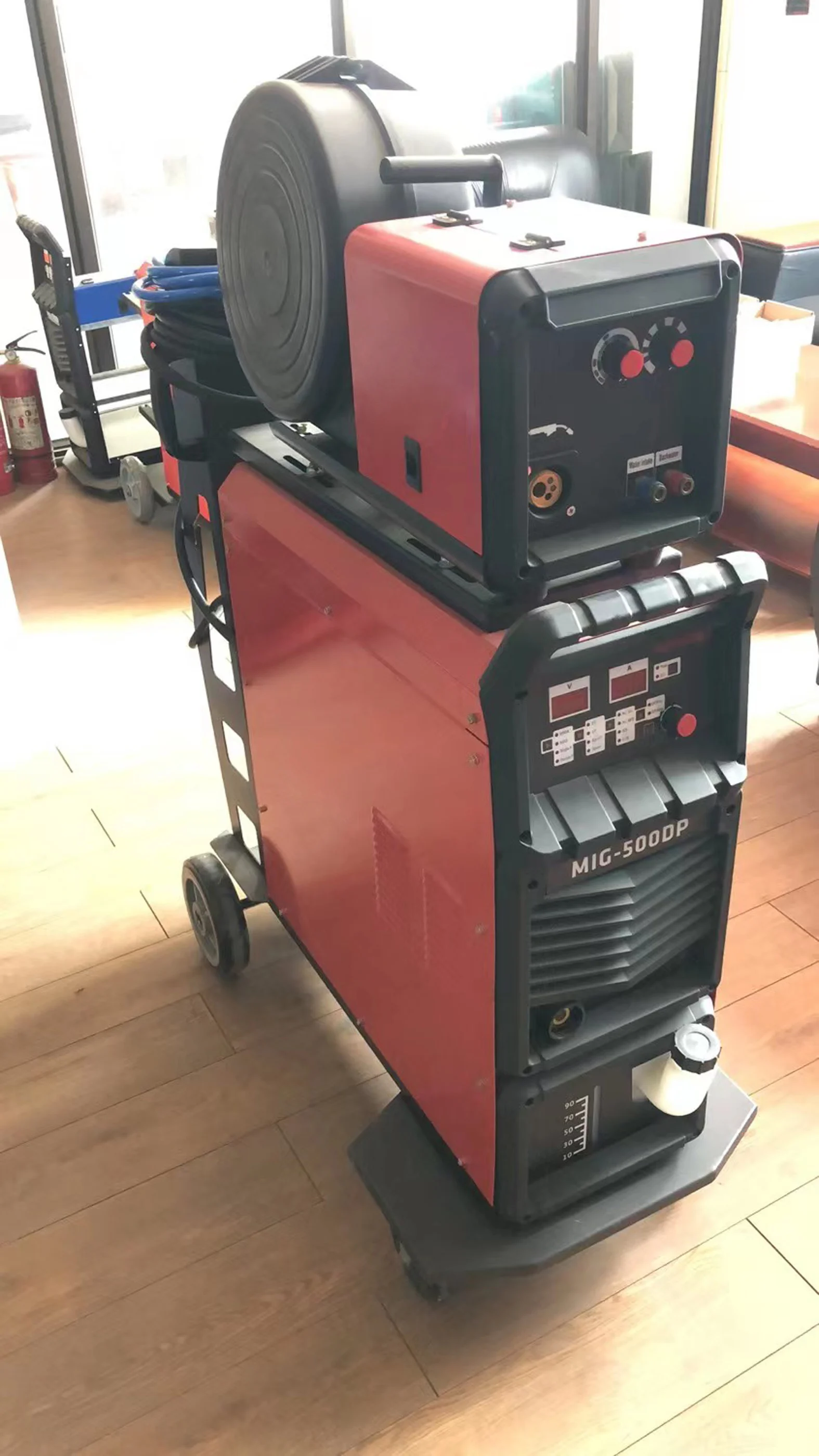 Heavy Duty Industrial Aluminium 350A 500A Gas protection Welder MIG TIG MMA Multi Function Welding Machine manufacture