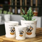 Pot Ceramic Pot Supplier Balcony Succulent Cheap Wholesale Ceramic Garden Flower Pot