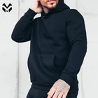 Casual Wear Men Hot Selling Winter Casual Wear Pockets Custom Embroidered Logo Blank Pullover Cotton Hoodies For Men