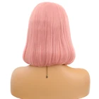 Human Hair Short Bob Top Straight Lace Front Human Hair Wigs For Women