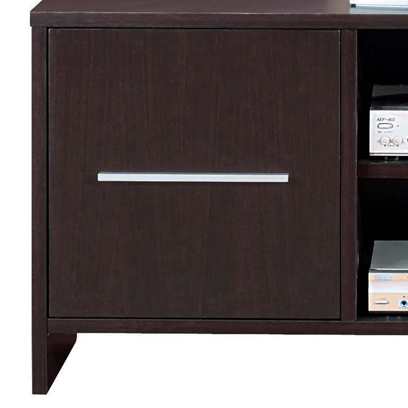 NOVA DMBQ007 Walnut Solid Wood Modern Living Room Furniture Tv Cabinet With Storage Drawers Tv Stands