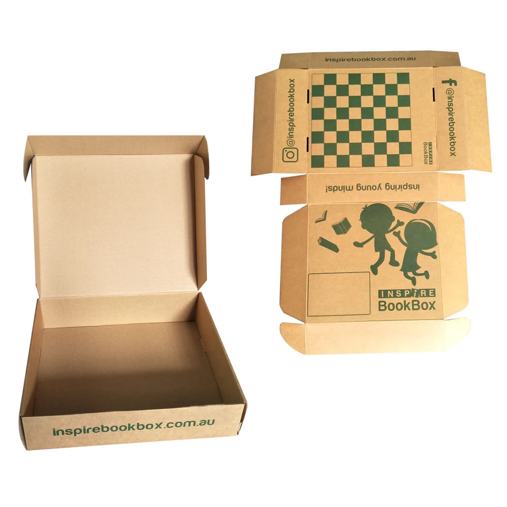 hot sell customized kraft paper gift box food packaging boxes