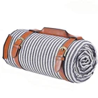 Beach Blanket 2020 Fashion Styles Custom Roll Up Outdoor Portable Thick Beach Blanket For Picnic