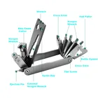 Repair Innovation Gift Wallet EDC Campingl Hand Bike Repair Multi Bike Tool
