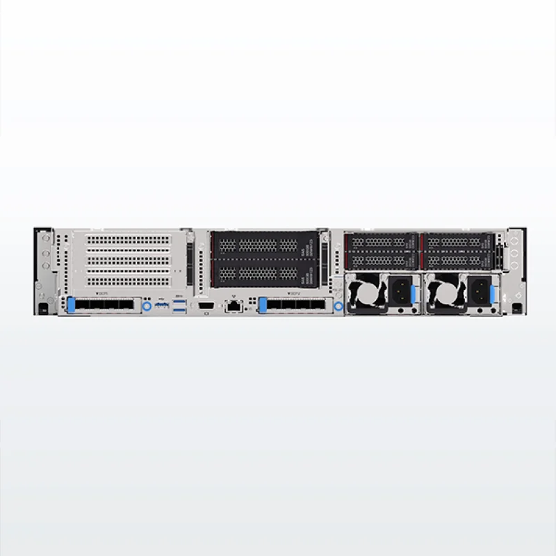 Lenovo ThinkServer SR660 V2 2U Rack Server | 2x Intel Xeon Scalable | 16x DDR4 | 12x 3.5" Hot-Swap | 4x GPU Support