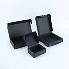 Box Boxes Manufacturer Custom Small Universal Black Card Box Cosmetic Folding Box Plus Hard Carton