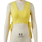 Top Factory Hot Sale High Quality Women Bandage Tank Lace Up Top Ladies Casual Clothing