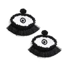 Shaped Fashion Earrings Circular Bead Drop Earring 2021 Beautiful Eye Shaped Fashion Indian Beads Earrings
