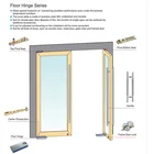 Door Fittings Nice Quality Shower/hotel/office Glass Door Fittings 360 Degree Single Cylinder Floor Spring
