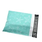 Bag Blue Bags Starfish Poly Mailer Bag Wholesale Waterproof Blue Plastic Mail Envelop Mailing Bags