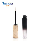 Tubes Round Lipgloss Tubes Cosmetic Luxury Empty Round Cylinder Golden 7ml Gold Cap Lip Gloss Tubes