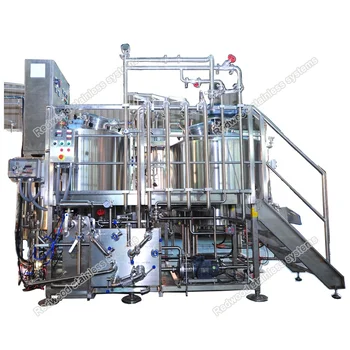 10hl Micro Beer Brewing Equipment for Microbrewery with 2 Vessels Food Grade Stainless Steel Brewhouse Customized