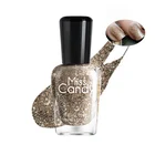 Gold Polish 15ml DIY Nontoxic Shining Varnish Gold Silver Glitter Metallic Fast Dry Nail Polish Wholesale