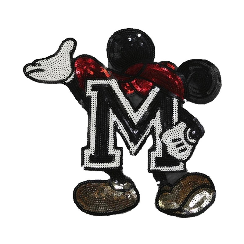 Nueva Llegada De Dibujos Animados Parches Para Ropa De Costura Diy  Decoración De Apliques De Lentejuelas M Mouse Parches - Buy Lentejuelas  Parche De Ropa De Dibujos Animados,Parches Para Vestido,De Dibujos Animados
