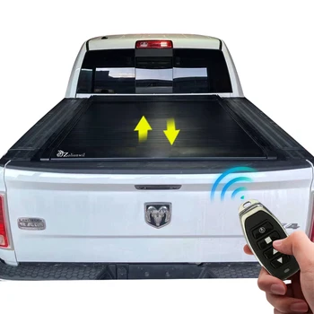 Zolionwil Retractable Truck Bed Cover For Dodge Dakota Pickup Pickup Tonneau Cover Electric Roller Lid For Dodge Ram 1500