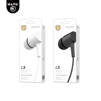 Fashion Earphone In Ear Type Wired For Mobile Phones Top Quality Wholesale Price White Black Good Sound