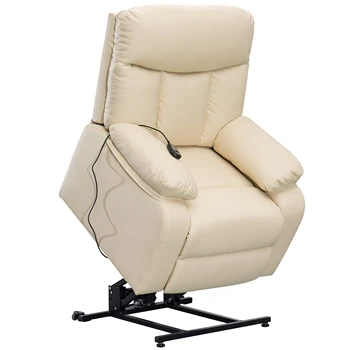 CY Power Lift Recliner chair with heated Recliner Sofa Cupholder Armchairs With Massage For Older