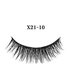 Eyelashes Y15 Wholesale Invisible Transparent Clear Band Faux Mink Eyelashes Private Label Bulk Vendor