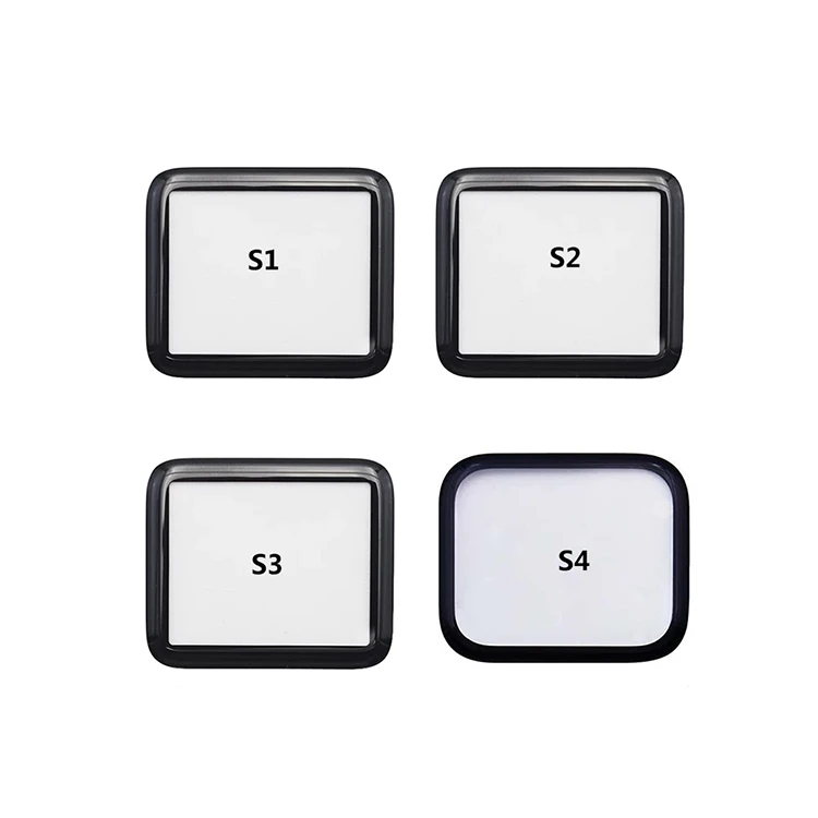 Front Screen Glass Lens For Apple Watch Series S1 S2 S3 S4 S5 S6 38mm 40mm  42mm 44mm Outer Screen Glass Replacement - Buy Front Screen Glass Lens For Apple  Watch,Iwatch 4,For