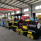 Train Wholesale Children Outdoor Toy Electric Amusement Train Sightseeing Train