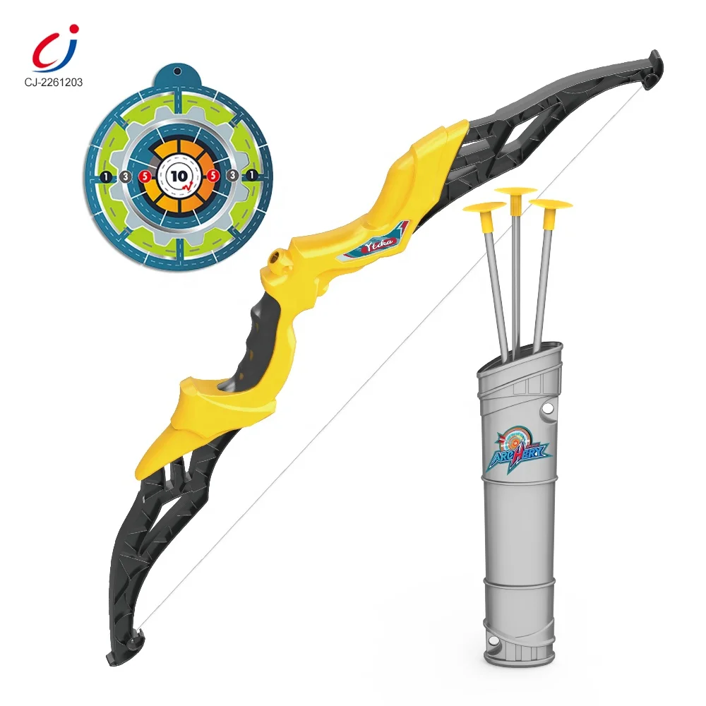 Chengji arco flecha sports shooting outdoor game archery toy bow and arrow set for kids toy