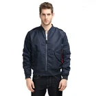 Nylon Jacket Nylon L-2B Waterproof Nylon Flight Jacket Ma-1 Men Fashion Slim Fit Bomber Jacket