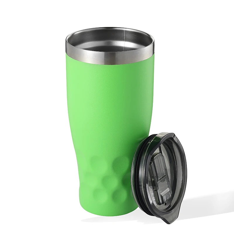 Customized Color 30oz Car Cup Easy Put in Car Stainless Steel Mug Cup Coffee Mug with Flip Lid