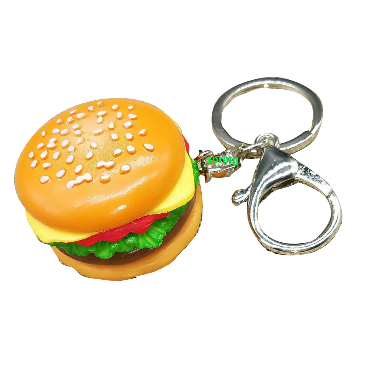 Simulation Food Model Mini Keychain Student School Bag Pendant Fa 【SALE