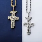 Necklace Pendant Attractive Style Jewelry Necklace Cactus Jack Cross Pendant 5A Zircon Pendant Necklace