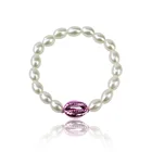 Simple Natural 2021 Wholesale Simple Design Trendy Natural Shell Pearl Beads Bracelets For Elegant Women