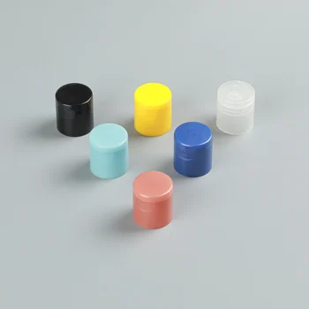 Smooth Surface Bottle Lid 24mm Shampoo Bottle Flip Top Cap Plastic Flip Cap