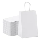 Paper Bags Kraft Paper Bags White Paper Bags With Handles Paper Shopping Bags