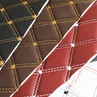 Leather Car Floor Mat Material Quilted Auto Car Floor Mat Roll PVC Leather Raw Material