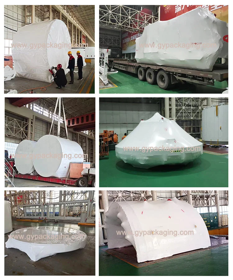 High Quality Shrinkwrap Boat Boat Shrink Wrap Green Shrink Wrap Roll Pe