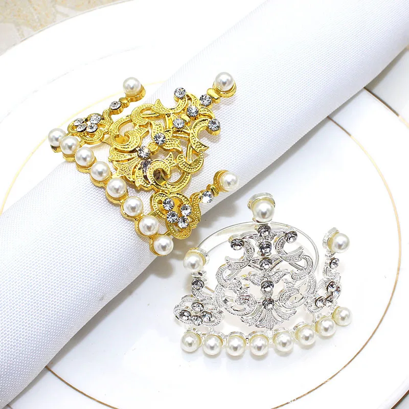 Pearl napkin rings (112)