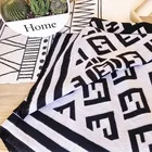 Scarf Autumn Winter New Double-sided Thick Cashmere Scarf Letter Double F Pashmina Shawl