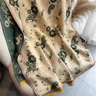Viscose 2021 Fashion Chain Printed Viscose Scarf Ladies Long Scarf Lightweight Wrap Cotton Hijab