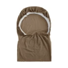 Factory Made Light Brown Spandex And Polyester Cheap Jacquard Chair Covers
