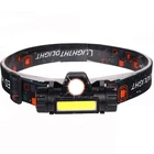 Led Ningbo Brightenlux 1 COB LED 300 Lumen 90 Adjustable USB Charging Headlamp With Comfortable Headstrap And Magnet