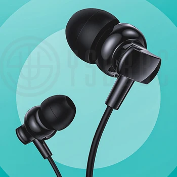 YS11Hot Sale Universal Mobile Handsfree Headphones Music 3.5mm Earphone Wired Earphone in Ear with Mic
