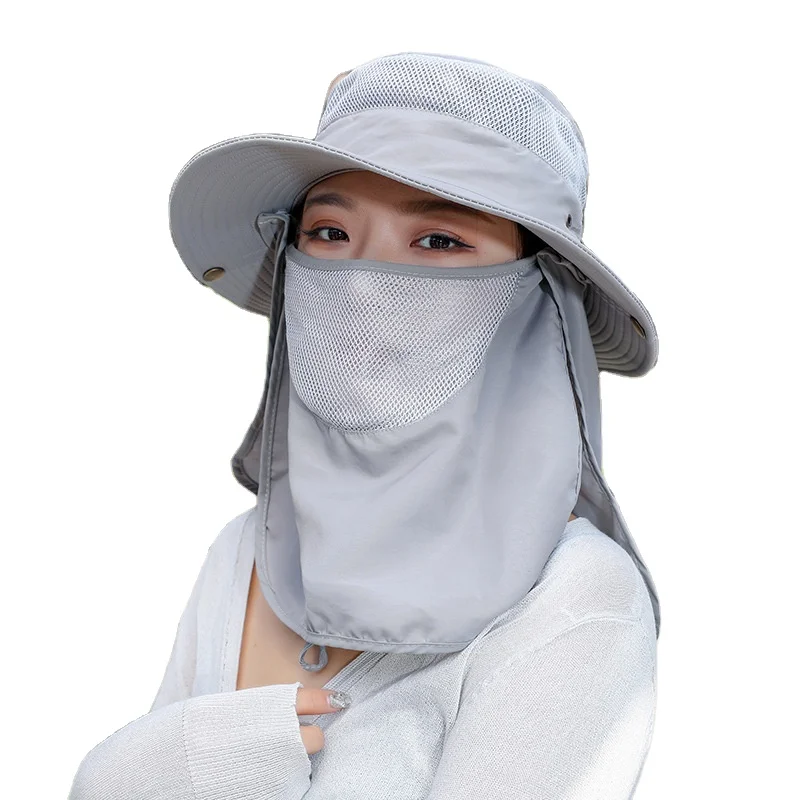 womens sun hat with neck flap